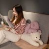 Giant Plush Rabbit Pillow - Soft, Long, Perfect for Kids' Birthdays!