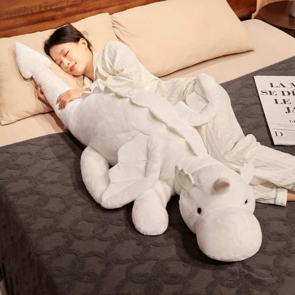 Giant Plush Unicorn Dinosaur Hug Pillow Soft Stuffed Toy