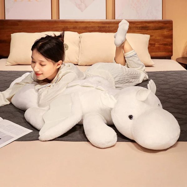 Giant Plush Unicorn Dinosaur Hug Pillow Soft Stuffed Toy
