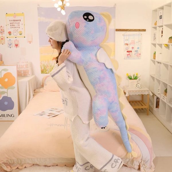 Giant Plush Unicorn Dinosaur Hug Pillow Soft Stuffed Toy