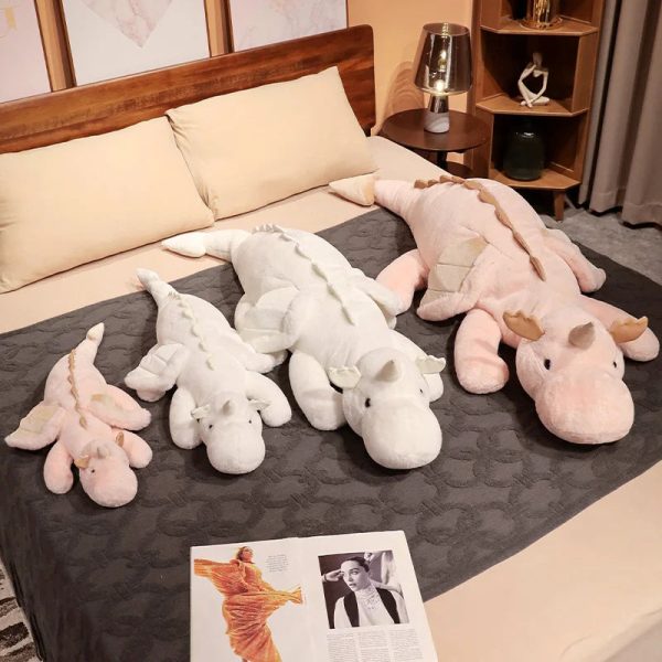 Giant Plush Unicorn Dinosaur Hug Pillow Soft Stuffed Toy