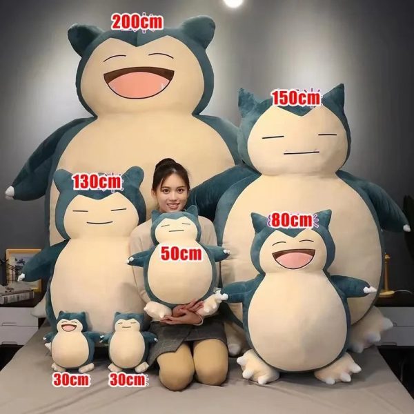 Giant Snorlax Plush Shell Pillow Cover 150cm 200cm Giant Snorlax Plush Shell Pillow Cover 150cm 200cm