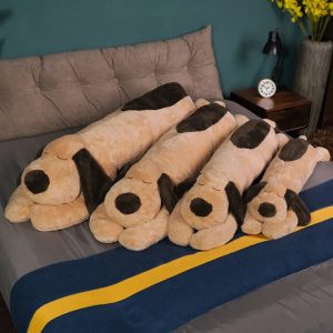 Giant Soft Plush Dog Pillow - High-Quality Stuffed Animal for Kids & Home Decor
