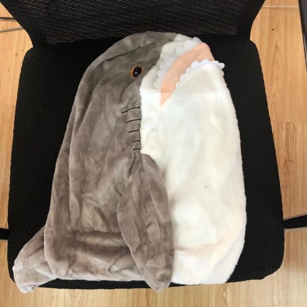 Giant Soft Shark Plush Toy - Cozy Fish Pillow for Kids & Gifts Giant Soft Shark Plush Toy - Cozy Fish Pillow for Kids & Gifts