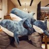 Giant Soft Shark Plush Toy - Cozy Fish Pillow for Kids & Gifts Giant Soft Shark Plush Toy - Cozy Fish Pillow for Kids & Gifts
