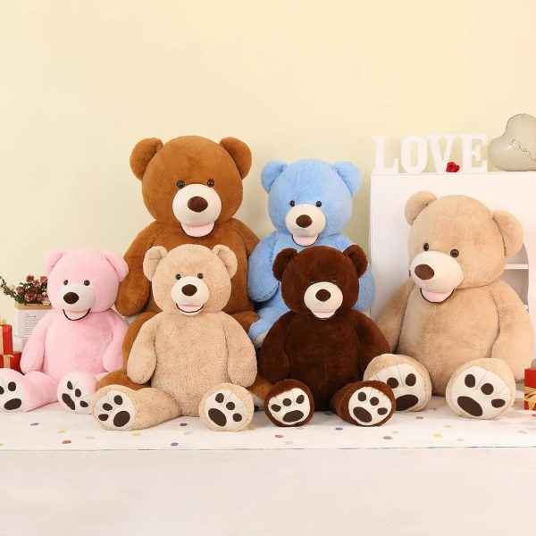 Giant Teddy Bear Plush with Big Footprints 39 Inch Giant Teddy Bear Plush with Big Footprints 39 Inch