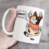Gift For Cat Lover, Personalized Mug, Cat Scratching Mug, Christmas Gift Gift For Cat Lover, Personalized Mug, Cat Scratching Mug, Christmas Gift