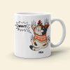 Gift For Cat Lover, Personalized Mug, Cat Scratching Mug, Christmas Gift EEA Gift For Cat Lover, Personalized Mug, Cat Scratching Mug, Christmas Gift EEA