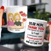Gift For Happy Mother's Day, Mom Personalized Coffee Mug Accent Mug Wine Tumbler Gift For Happy Mother's Day, Mom Personalized Coffee Mug Accent Mug Wine Tumbler