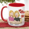 Gift For Happy Mother's Day, Mom Personalized Coffee Mug Accent Mug Wine Tumbler Gift For Happy Mother's Day, Mom Personalized Coffee Mug Accent Mug Wine Tumbler