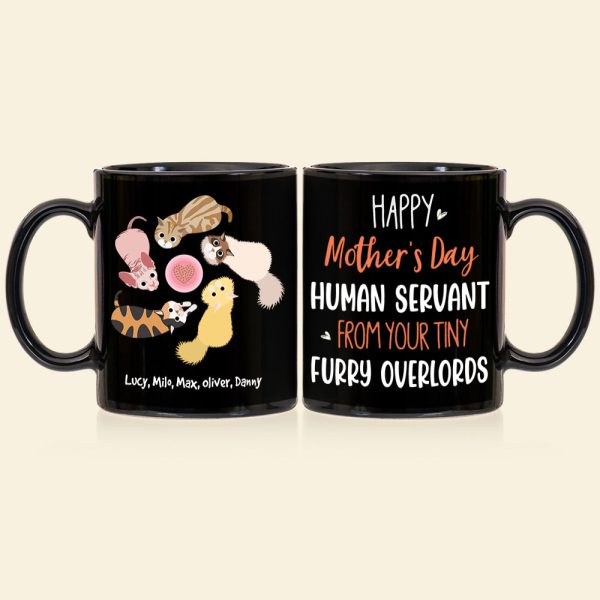 Gift For Mom, Personalized Mug, Cat Lover Mug, Mother's Day Gift