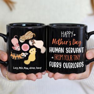 Gift For Mom, Personalized Mug, Cat Lover Mug, Mother's Day Gift