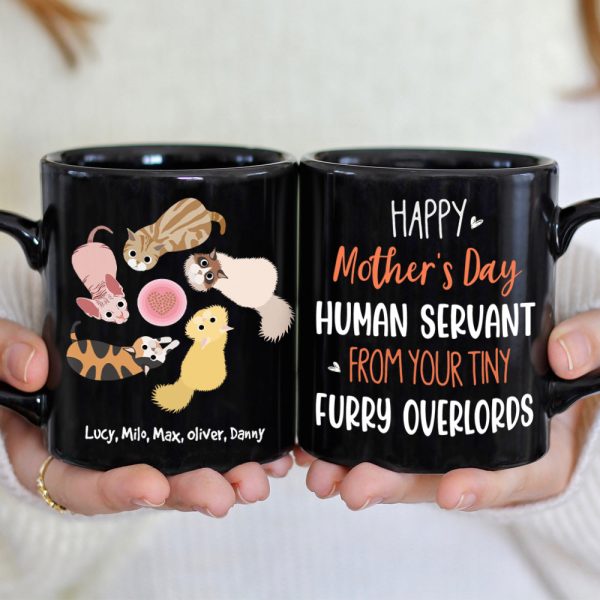 Gift For Mom, Personalized Mug, Cat Lover Mug, Mother's Day Gift