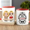 Gift For Mom, Personalized White Mug Accent Mug Wine Tumbler, Mom And Kid Mug, Mother's Day Gift Gift For Mom, Personalized White Mug Accent Mug Wine Tumbler, Mom And Kid Mug, Mother's Day Gift