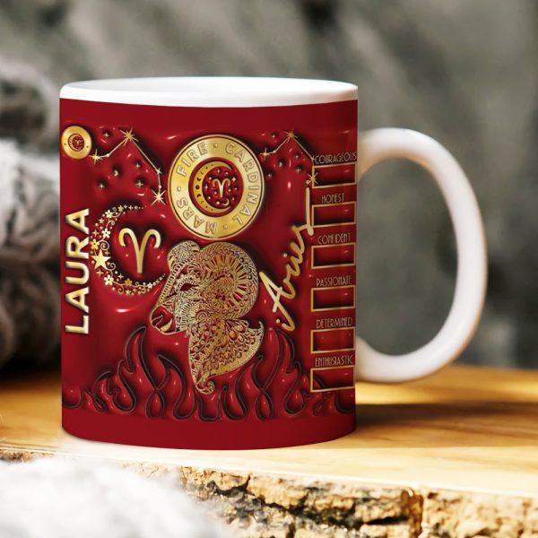 Gift For Zodiac Lover, Personalized Mug, Astrological Sign Quote Mug Gift For Zodiac Lover, Personalized Mug, Astrological Sign Quote Mug