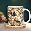 Gifts For Christian Coffee Mug Jesus Sacred Heart 05XQLU230125 Gifts For Christian Coffee Mug Jesus Sacred Heart 05XQLU230125