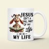 Gifts For Highland Jesus Lovers Coffee Mug Jesus My Life 01xqtn140125