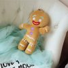Gingerbread Man Plush Toy Soft Cookie Doll for Kids and Room Decor Gingerbread Man Plush Toy Soft Cookie Doll for Kids and Room Decor