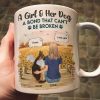 Girl And Dog A Bond That Can'T Be Broken - Personalized Mug Girl And Dog A Bond That Can'T Be Broken - Personalized Mug