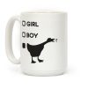 Girl Boy Goose Gender Coffee Mug Girl Boy Goose Gender Coffee Mug