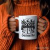 Girls Will Be Girls Personalized Mug, Witchy Halloween Gift with Custom Name for Empowered Women Girls Will Be Girls Personalized Mug, Witchy Halloween Gift with Custom Name for Empowered Women