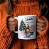 Glamorous Girl Personalized Christmas Mug, Fashionista Teenager Shopping Addict Holiday Gift Glamorous Girl Personalized Christmas Mug, Fashionista Teenager Shopping Addict Holiday Gift