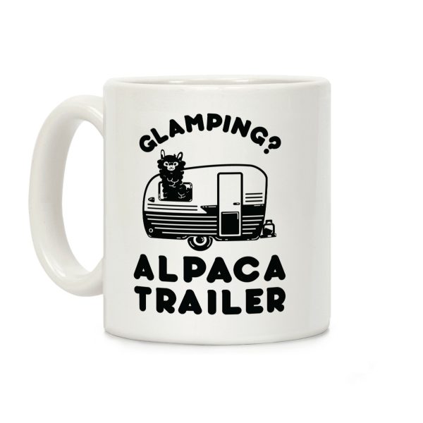 Glamping? Alpaca Trailer Coffee Mug Glamping? Alpaca Trailer Coffee Mug