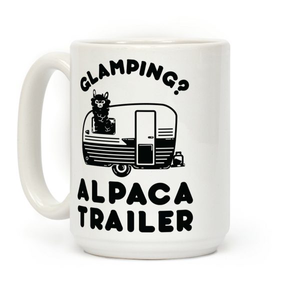 Glamping? Alpaca Trailer Coffee Mug Glamping? Alpaca Trailer Coffee Mug