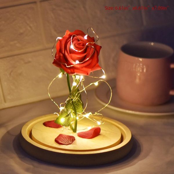 Glass Cover Rose Led Super Light Glass Cover Rose Led Super Light