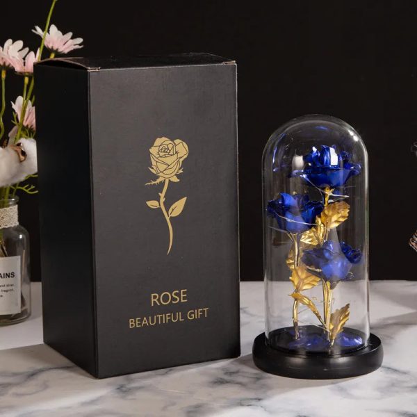 Glass Dome LED Rose – Romantic Gift for Women Glass Dome LED Rose – Romantic Gift for Women