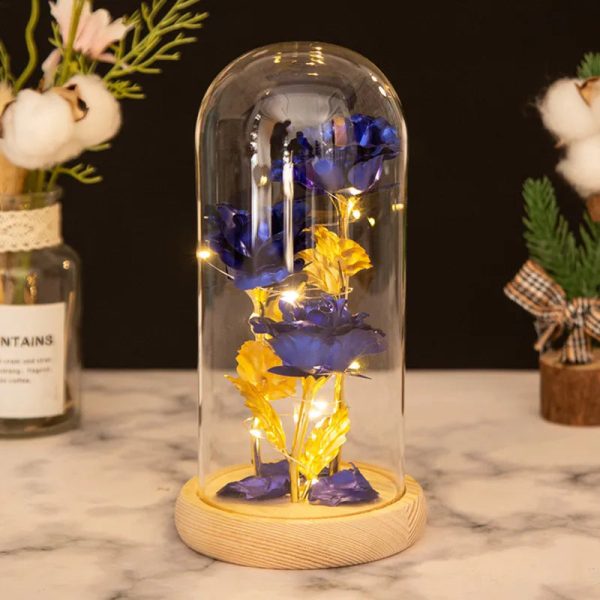 Glass Dome LED Rose – Romantic Gift for Women Glass Dome LED Rose – Romantic Gift for Women