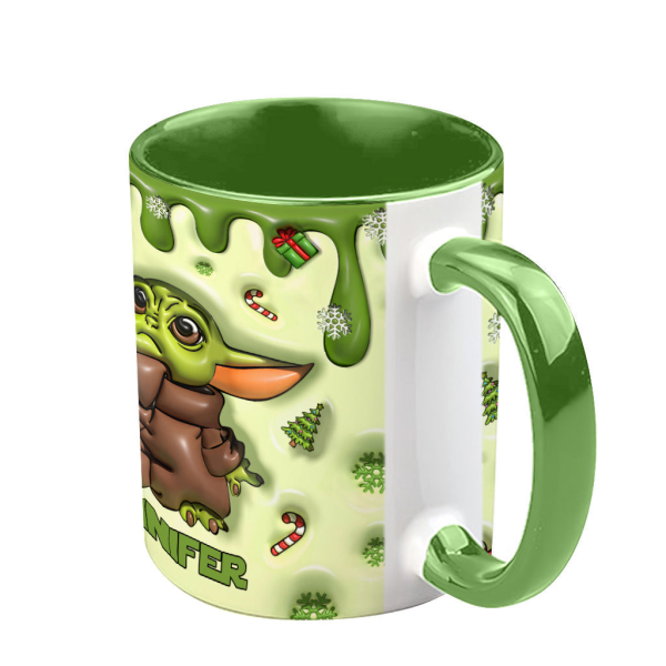 Glaxy Star The Child Too Cute I Am - Personalized The Force Accent Mug NL122 Glaxy Star The Child Too Cute I Am - Personalized The Force Accent Mug NL122