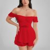 GLENDALE Satin Ruffle Strapless Mini Dress GLENDALE Satin Ruffle Strapless Mini Dress