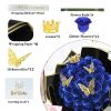 Glitter Artificial Rose Bouquet 24PCS for Wedding Decor Glitter Artificial Rose Bouquet 24PCS for Wedding Decor
