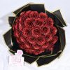 Glitter Artificial Rose Bouquet 24PCS for Wedding Decor Glitter Artificial Rose Bouquet 24PCS for Wedding Decor