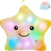Glowing Colorful Stars Pillow Glowing Colorful Stars Pillow