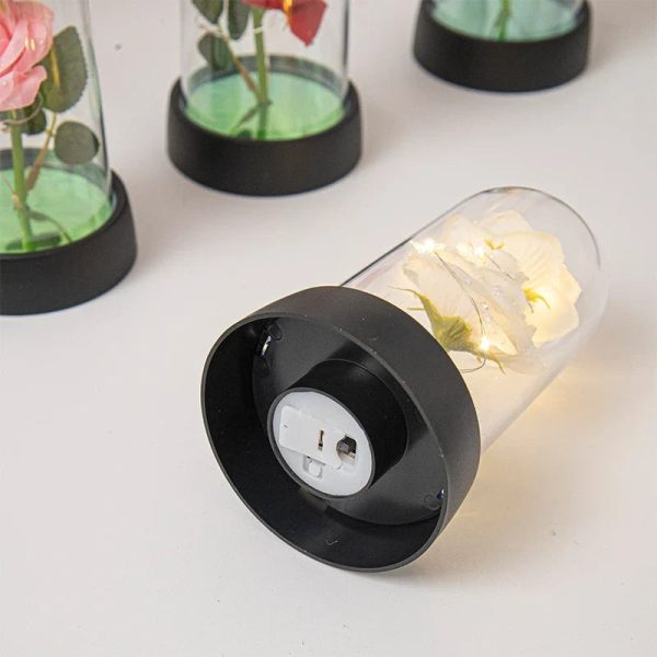 Glowing Galaxy Eternal Double Rose with LED Lights Romantic Gift for Valentine’s Day and Wedding Glowing Galaxy Eternal Double Rose with LED Lights Romantic Gift for Valentine’s Day and Wedding