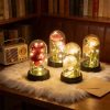 Glowing Galaxy Eternal Double Rose with LED Lights Romantic Gift for Valentine’s Day and Wedding Glowing Galaxy Eternal Double Rose with LED Lights Romantic Gift for Valentine’s Day and Wedding