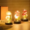 Glowing Galaxy Eternal Double Rose with LED Lights Romantic Gift for Valentine’s Day and Wedding Glowing Galaxy Eternal Double Rose with LED Lights Romantic Gift for Valentine’s Day and Wedding
