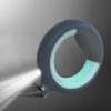 Glowing Ring Retractable Dog Leash And Flashlight Glowing Ring Retractable Dog Leash And Flashlight