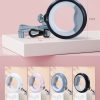 Glowing Ring Retractable Dog Leash And Flashlight Glowing Ring Retractable Dog Leash And Flashlight