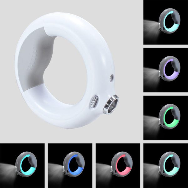 Glowing Ring Retractable Dog Leash And Flashlight Glowing Ring Retractable Dog Leash And Flashlight