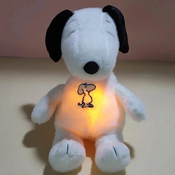 Glowing Snoopy Plush Toy Sleep Aid