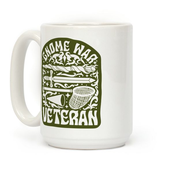 Gnome War Veteran Coffee Mug Gnome War Veteran Coffee Mug