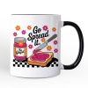 Go Spread It Christian Personalized Mug, Cute Gospel Jam and Toast Gift with Custom Name Go Spread It Christian Personalized Mug, Cute Gospel Jam and Toast Gift with Custom Name
