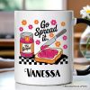Go Spread It Christian Personalized Mug, Cute Gospel Jam and Toast Gift with Custom Name Go Spread It Christian Personalized Mug, Cute Gospel Jam and Toast Gift with Custom Name