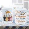 God Couldn't Be Everywhere So He Created Mothers - Personalized Mug God Couldn't Be Everywhere So He Created Mothers - Personalized Mug