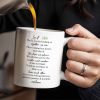 God Gave Me You, Binding Us Together As One, With Green Leaves - Personalized Custom Coffee Mug - HSB040_MG God Gave Me You, Binding Us Together As One, With Green Leaves - Personalized Custom Coffee Mug - HSB040_MG