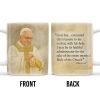 God Has... Entrusted This Treasure To Me, Pope And Censer - Personalized Custom Coffee Mug - FTH087_MG