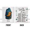God Says I Am UNIQUE, SPECIAL, LOVELY, Angel Wing and Butterflies - Personalized Custom Coffee Mug - FTH048_MG God Says I Am UNIQUE, SPECIAL, LOVELY, Angel Wing and Butterflies - Personalized Custom Coffee Mug - FTH048_MG